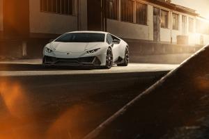 Lamborghini Huracan EVO by Novitec Rosso on Vossen Wheels (NL4) 2020 года 